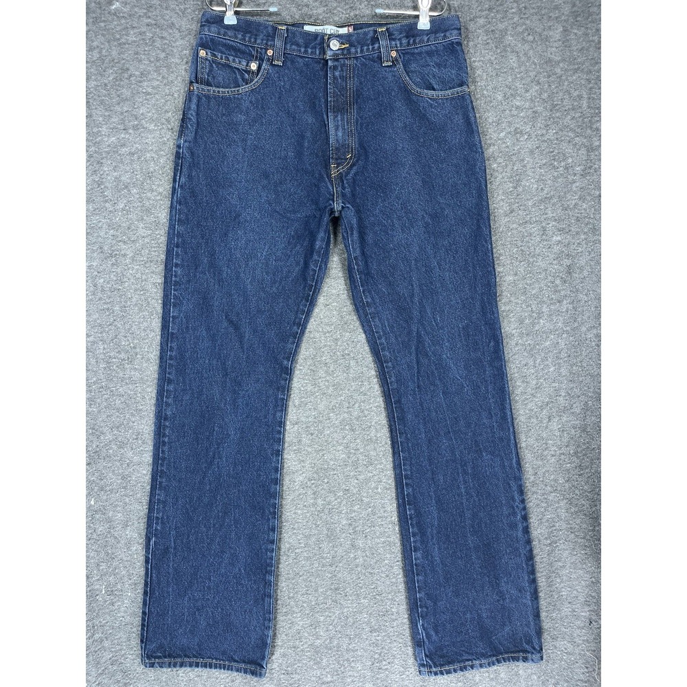 Vintage Y2K Levis Jeans Mens 34x34 Denim 517 Bootcut Western Cowboy Rodeo - Picture 1 of 13